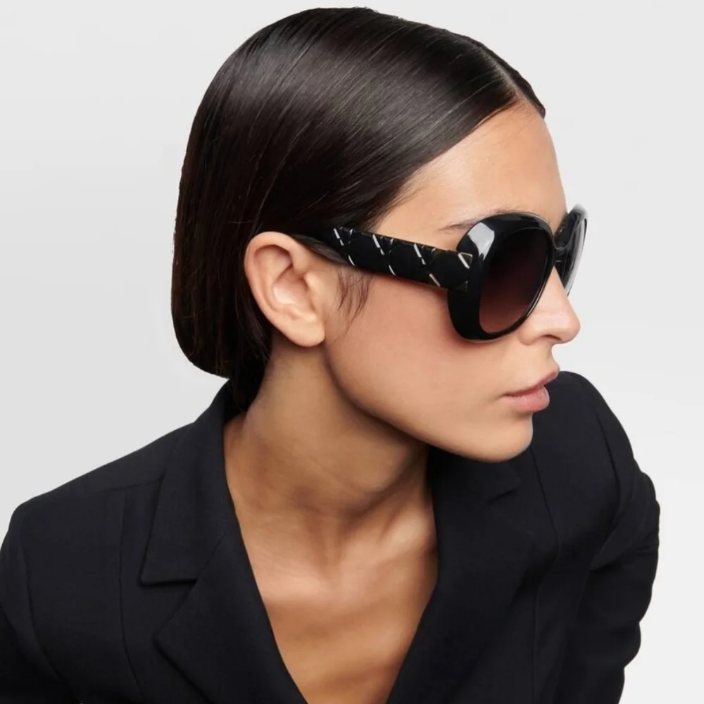 authentic Dior Black Oversized Sunglasses